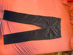 Talbots Black Corduroy Straight Leg Pants Size 4